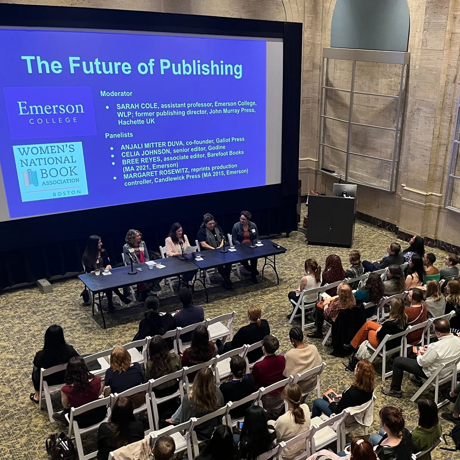 A Night Out For Boston's Publishing Community!