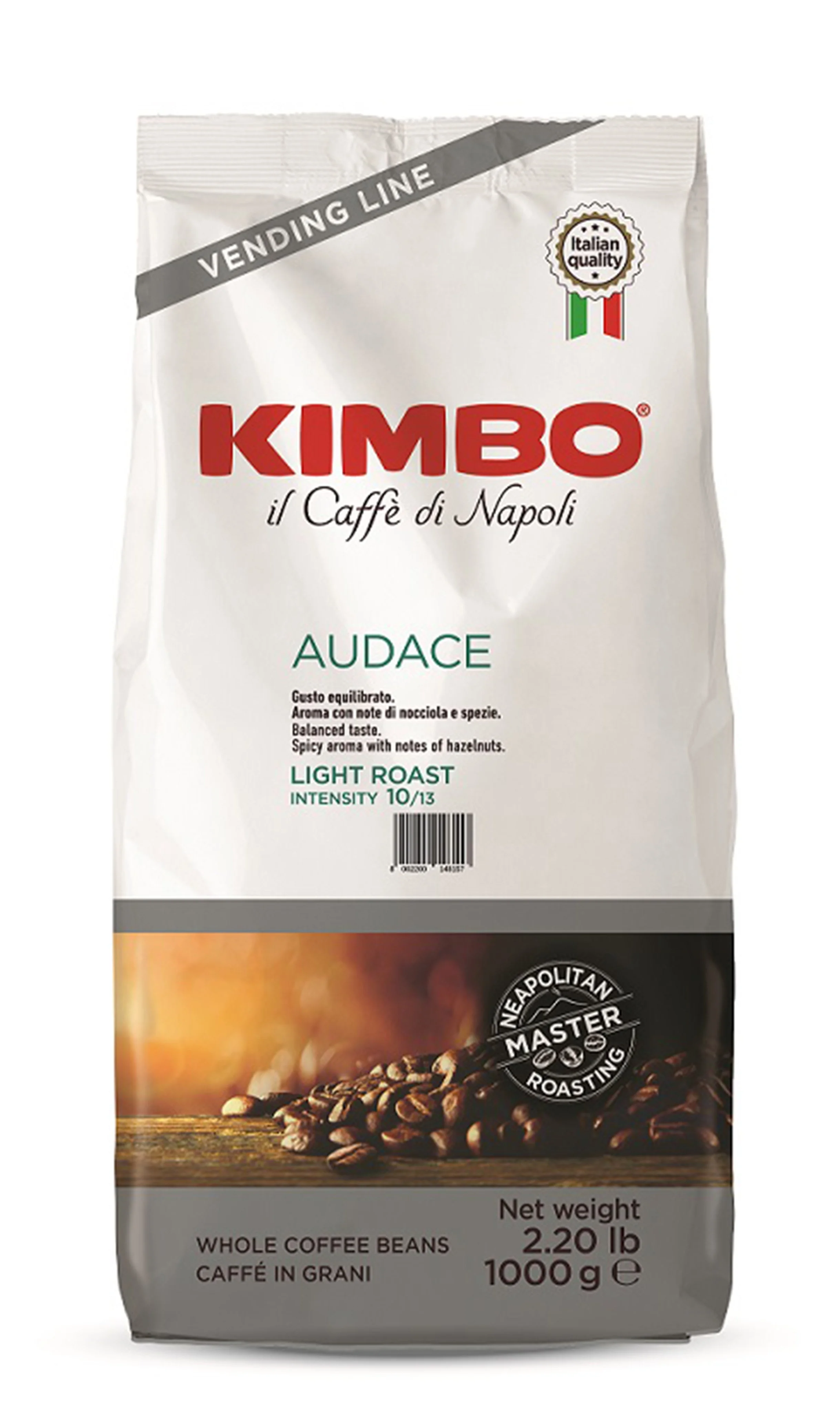 Kimbo Audace Vending Line