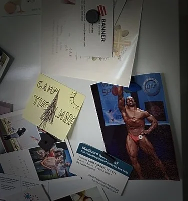 Bodybuilder Charles on Fridge