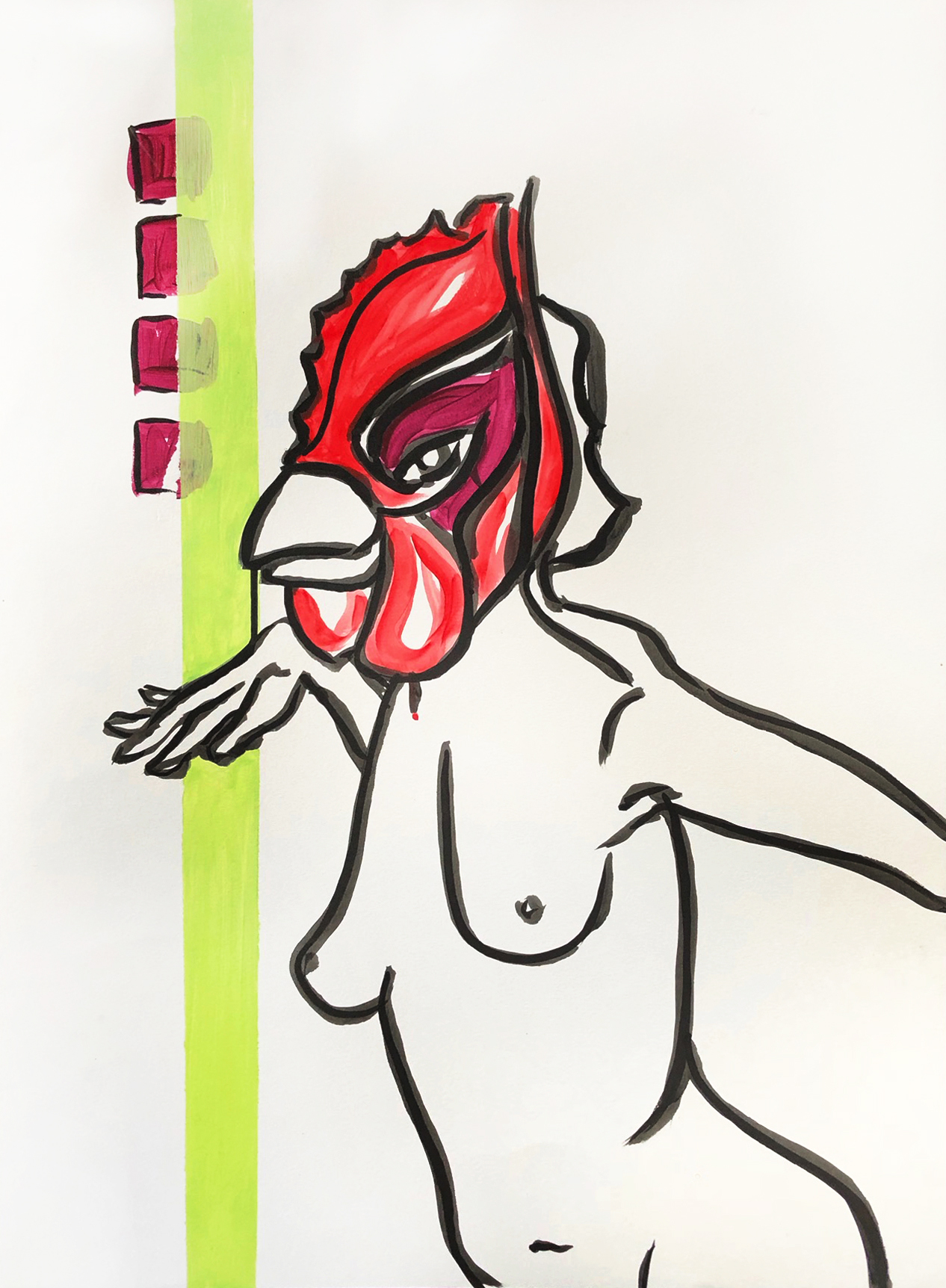 become the mask