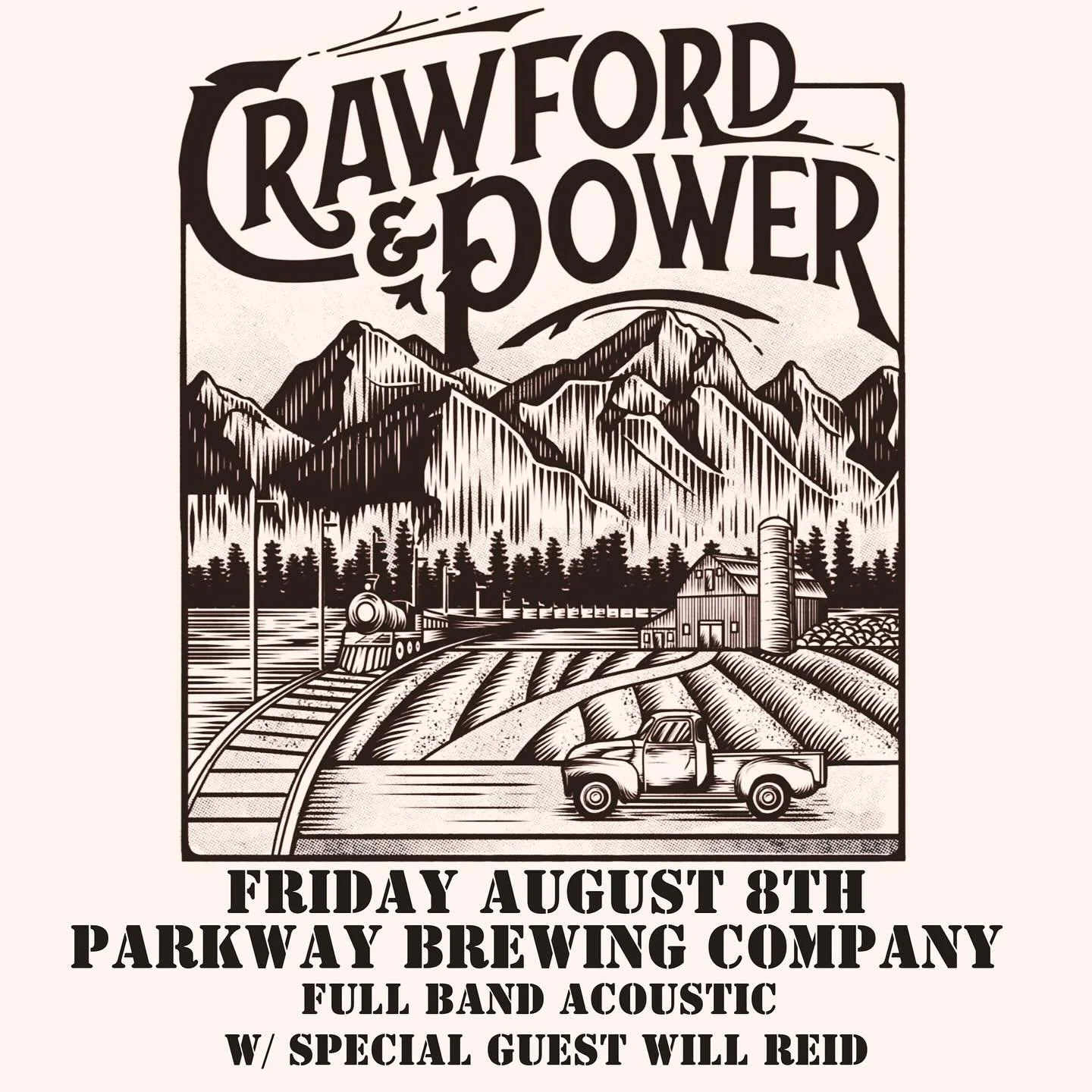 TOMORROW NIGHT! We&rsquo;ll be in Salem, Virginia @parkwaybrew for a Full Band Acoustic show with our good friend @willreid_music who will be opening the show. Tickets are $10 in advance, grab em up before they are gone! Can&rsquo;t wait to see y&rsq