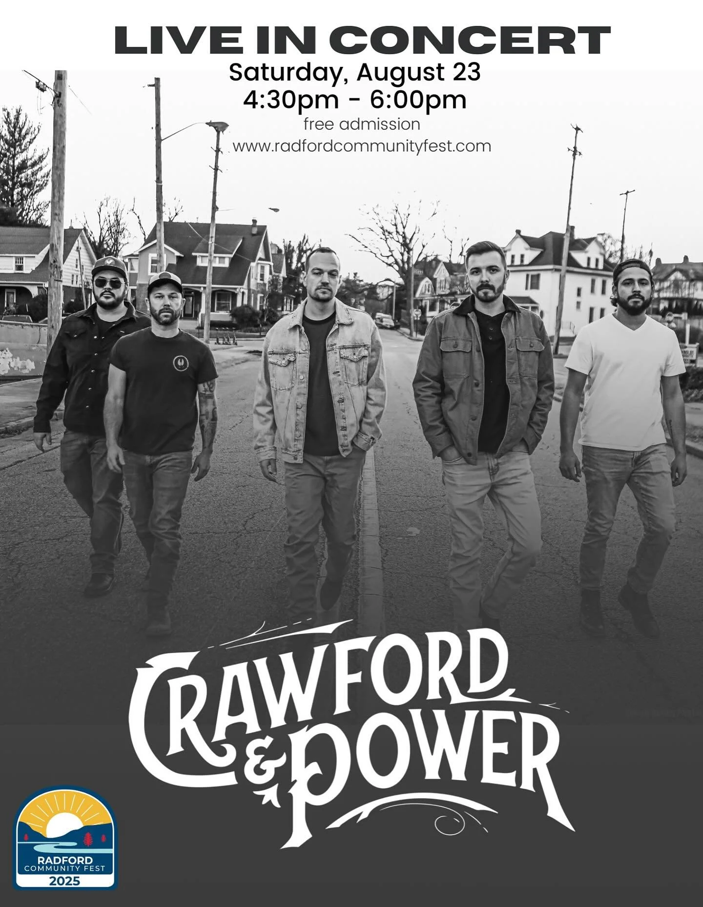 Catch us today at The Radford Community Fest from 4:30-6pm!