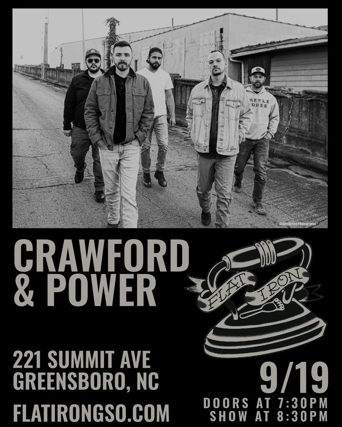 Greensboro! We&rsquo;ll be back at @flatirongso on Friday, September 19th. Tickets on sale now!