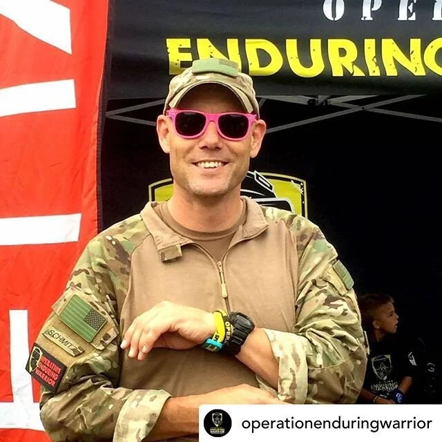 Posted @withregram &bull; @operationenduringwarrior It is with great sadness that we announce the death of our Operation Enduring Warrior President, Eric Schmitz.

Our thoughts are with his family, his soldiers, and his loved ones. Eric cared deeply 