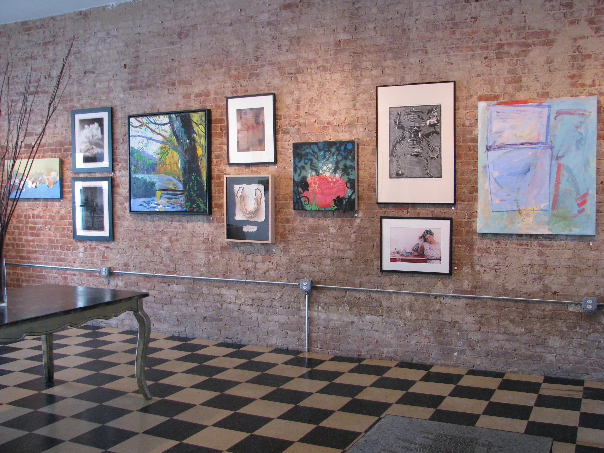   Friends of Arts Unbound  benefit exhibition in permanent gallery 