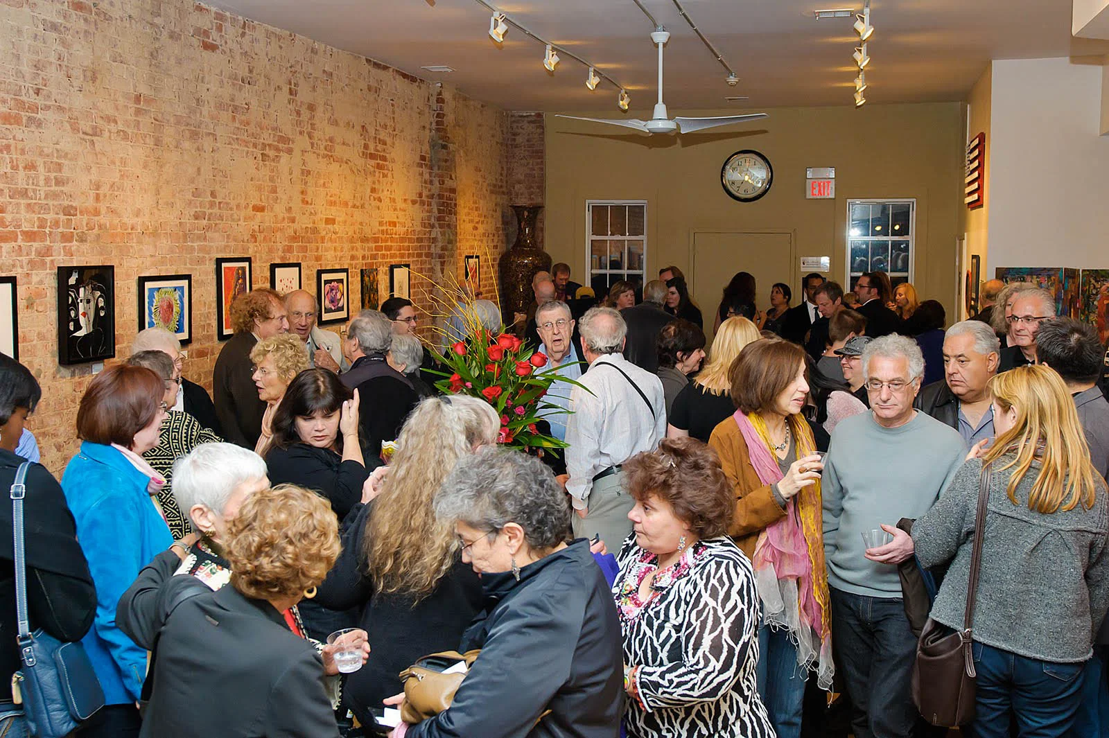   What Is Love?  exhibition opening 