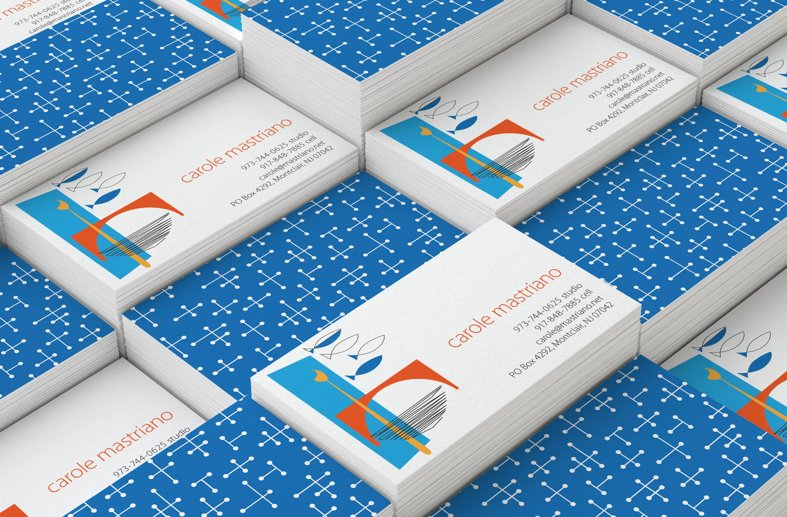  I created a logo and branding elements for this interior designer. 