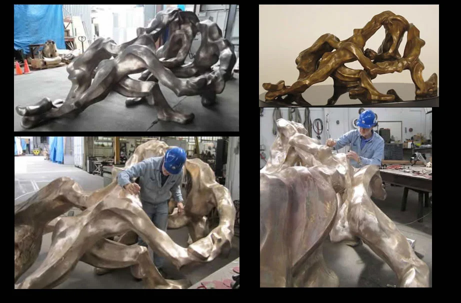  I provide artist coaching to sculptor Fred Gelb as he transitions to becoming a full-time artist. 