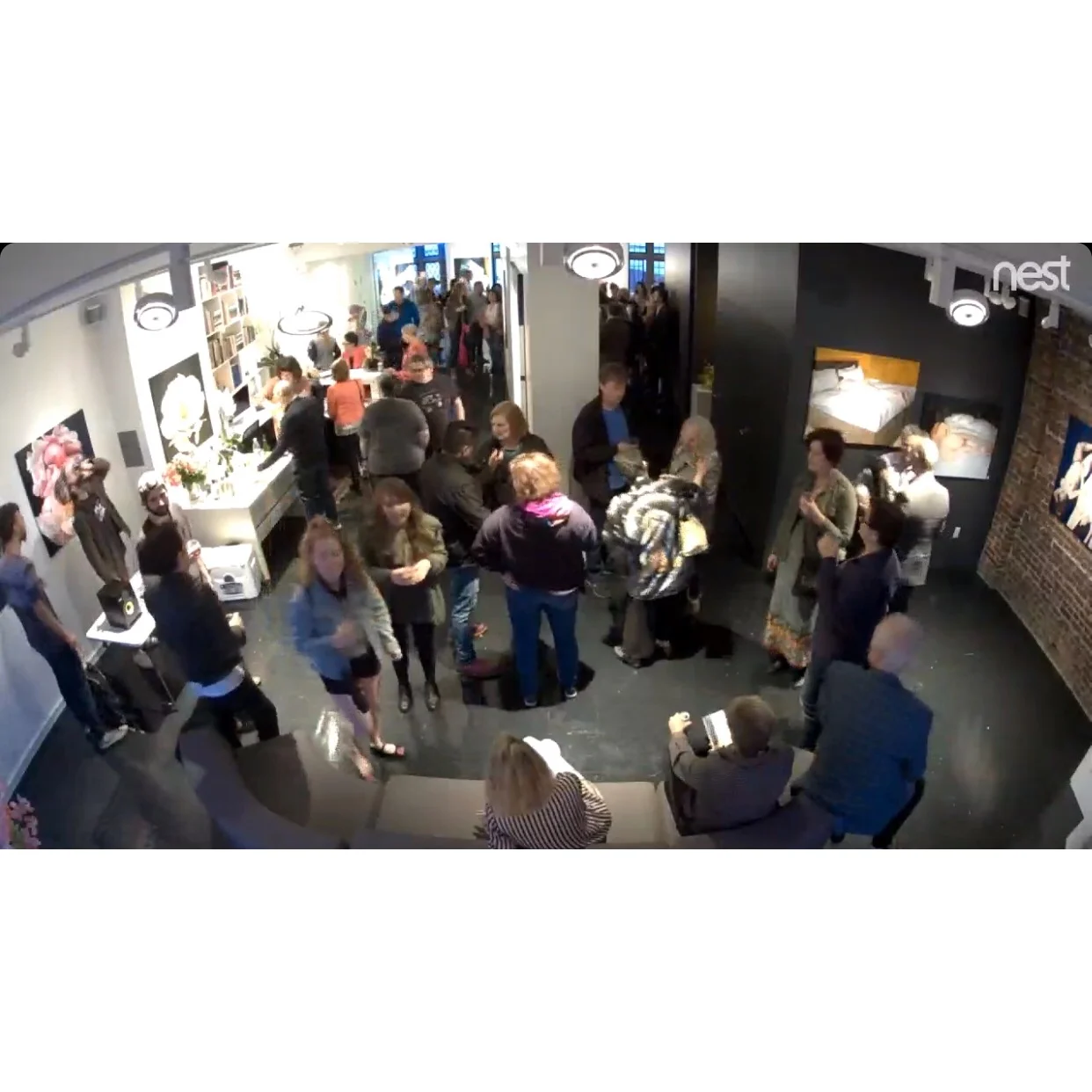  Inaugural opening reception at Clerestory Fine Art 