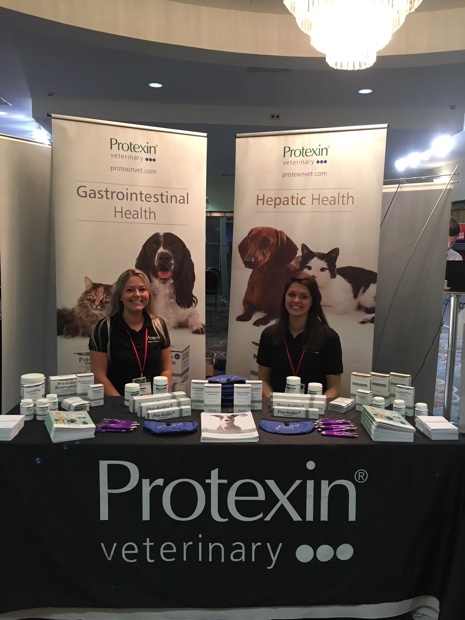 Gemma at a congress with Protexin