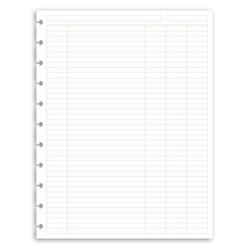 Letter Dot Grid Sheets | Eleven Discs