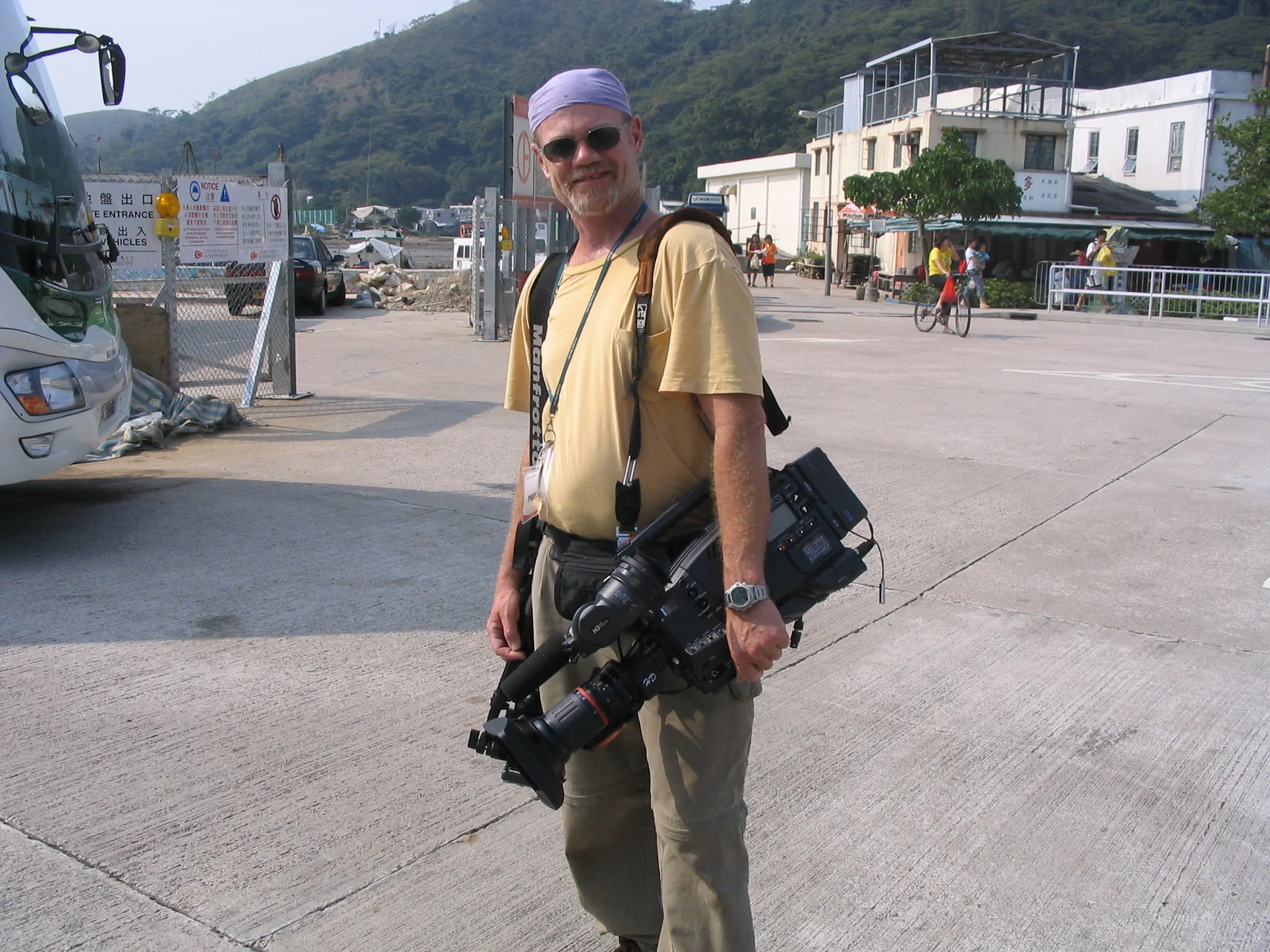 Hot day in Hong Kong