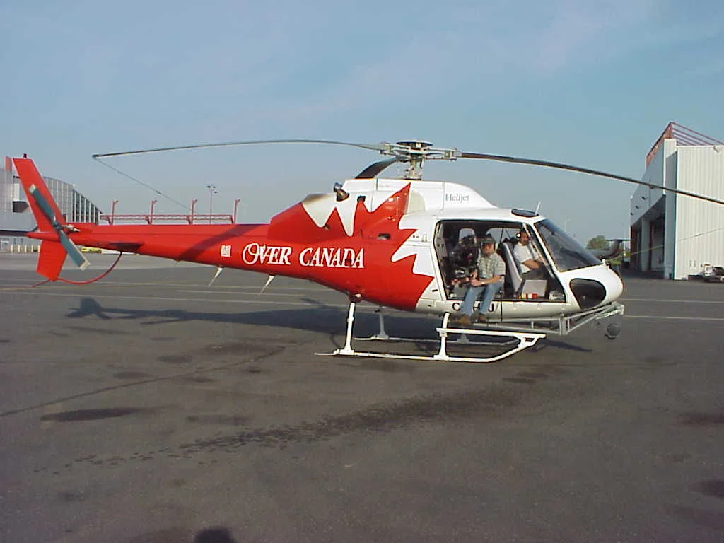 Over Canada Twin-star with Marc and Jim