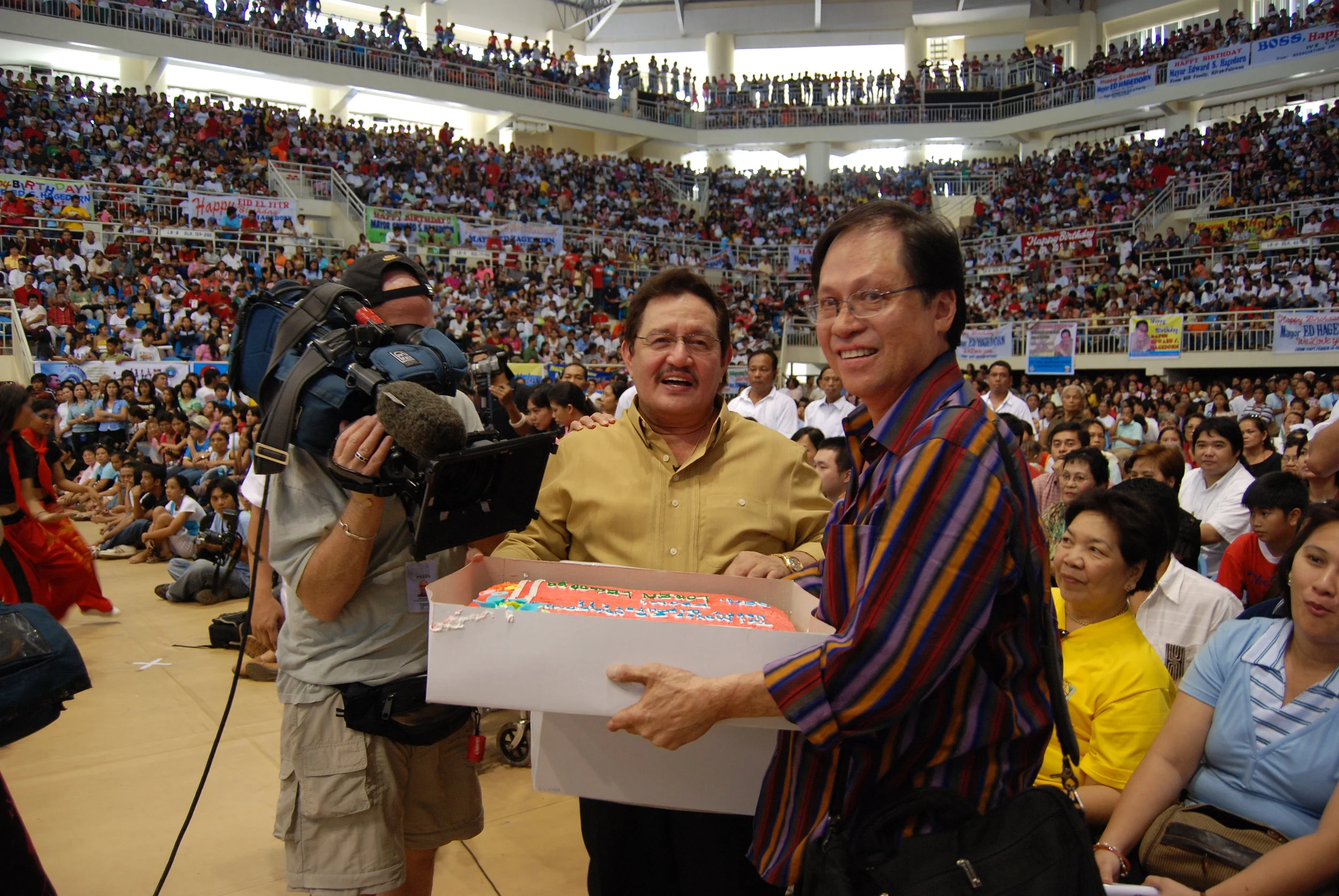 Mayor Ed's birthday party