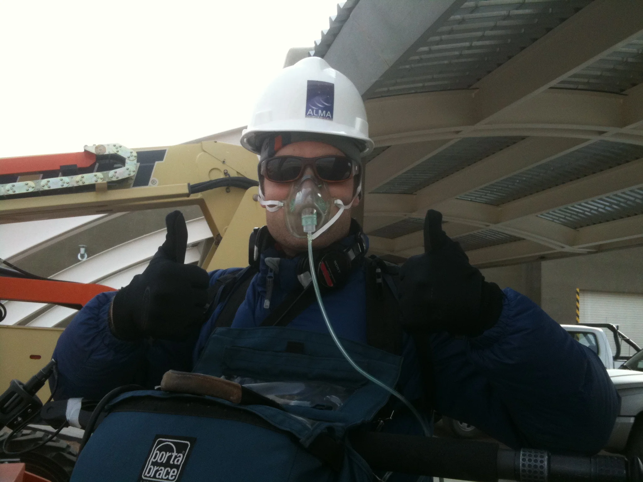 Our boss Nils in full regalia