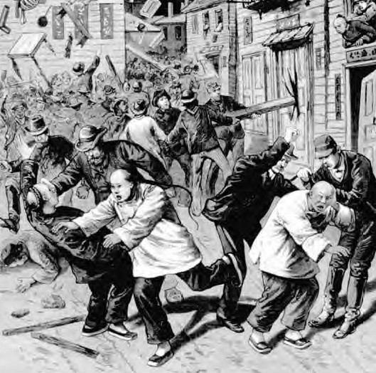 Image of the Chinese Massacre of 1871- Chinese American Museum