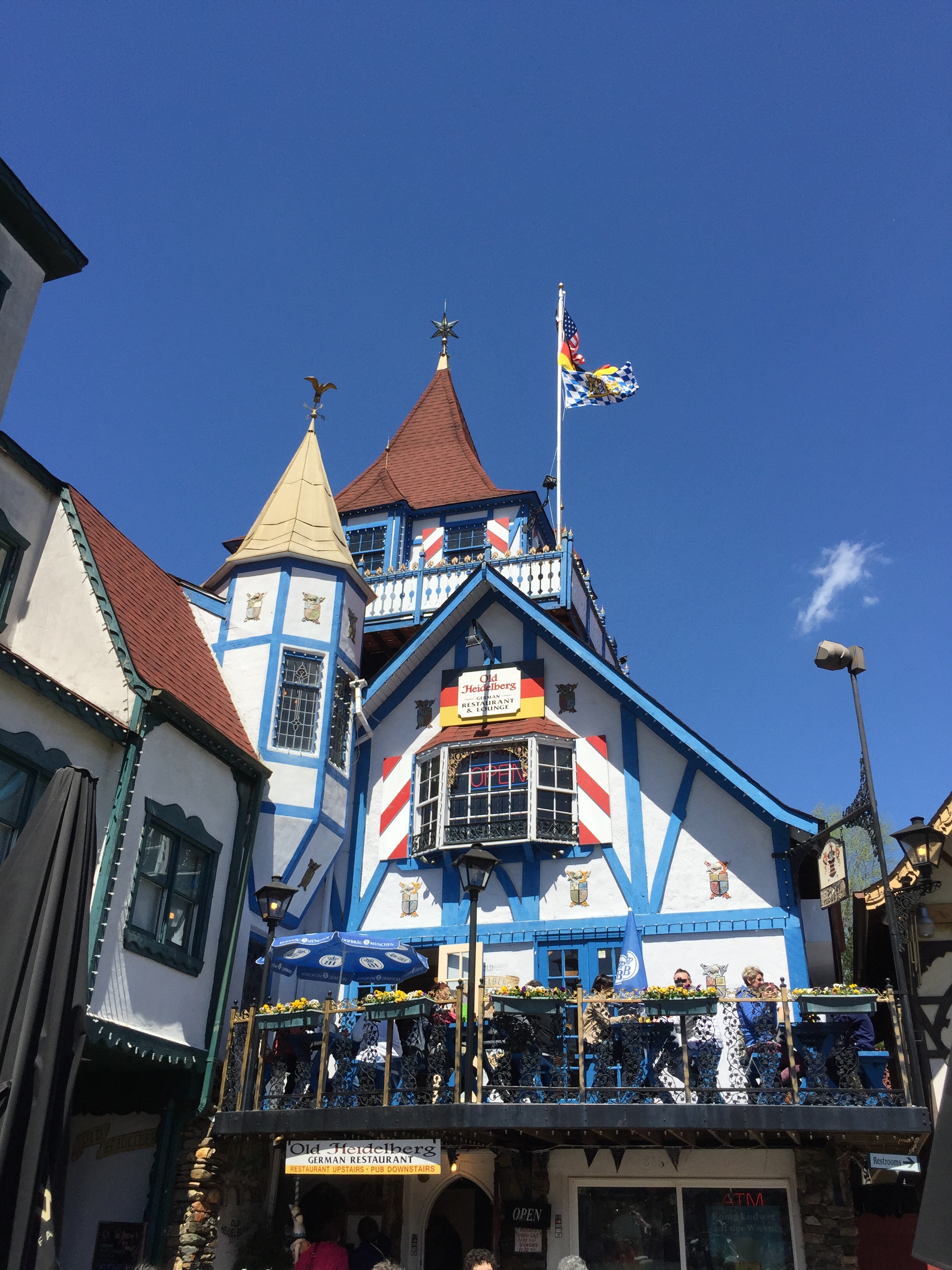 The Heidelberg Restaurant Pub Music Hall Helen Georgia Exterior Building