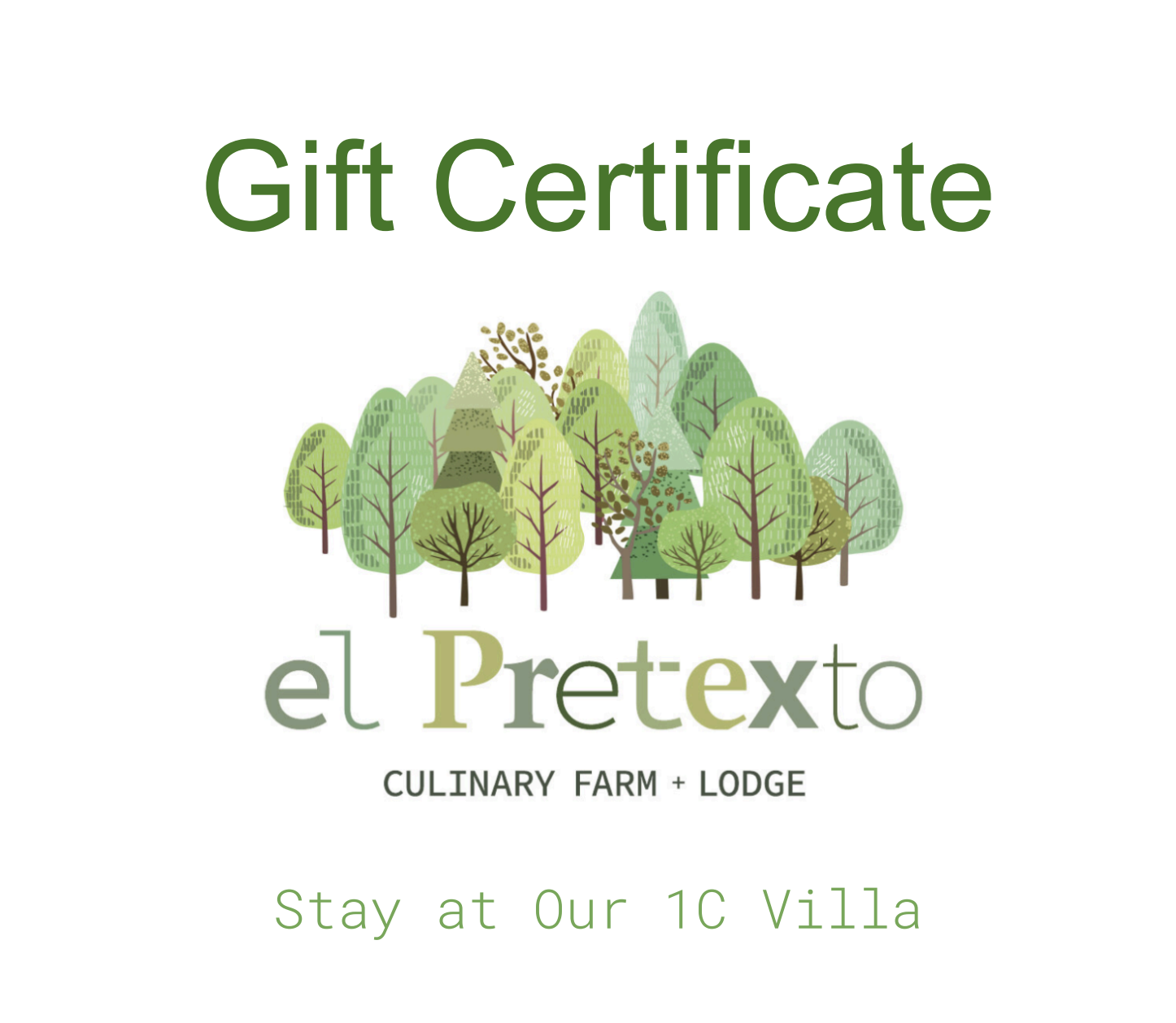 Stay at El Pretexto in Our 1C Villa