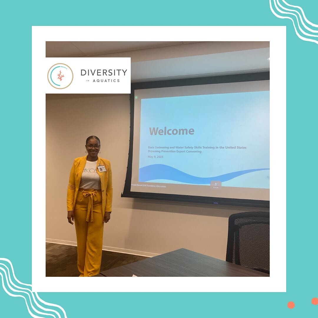 To continue our work during May - Water Safety Month - Dr. Angela Beale Tawfeeq (Diversity In Aquatics Board Member &amp; Research Chair), recently collaborated with national organizations in aquatics to discuss with the Centers for Disease Control #