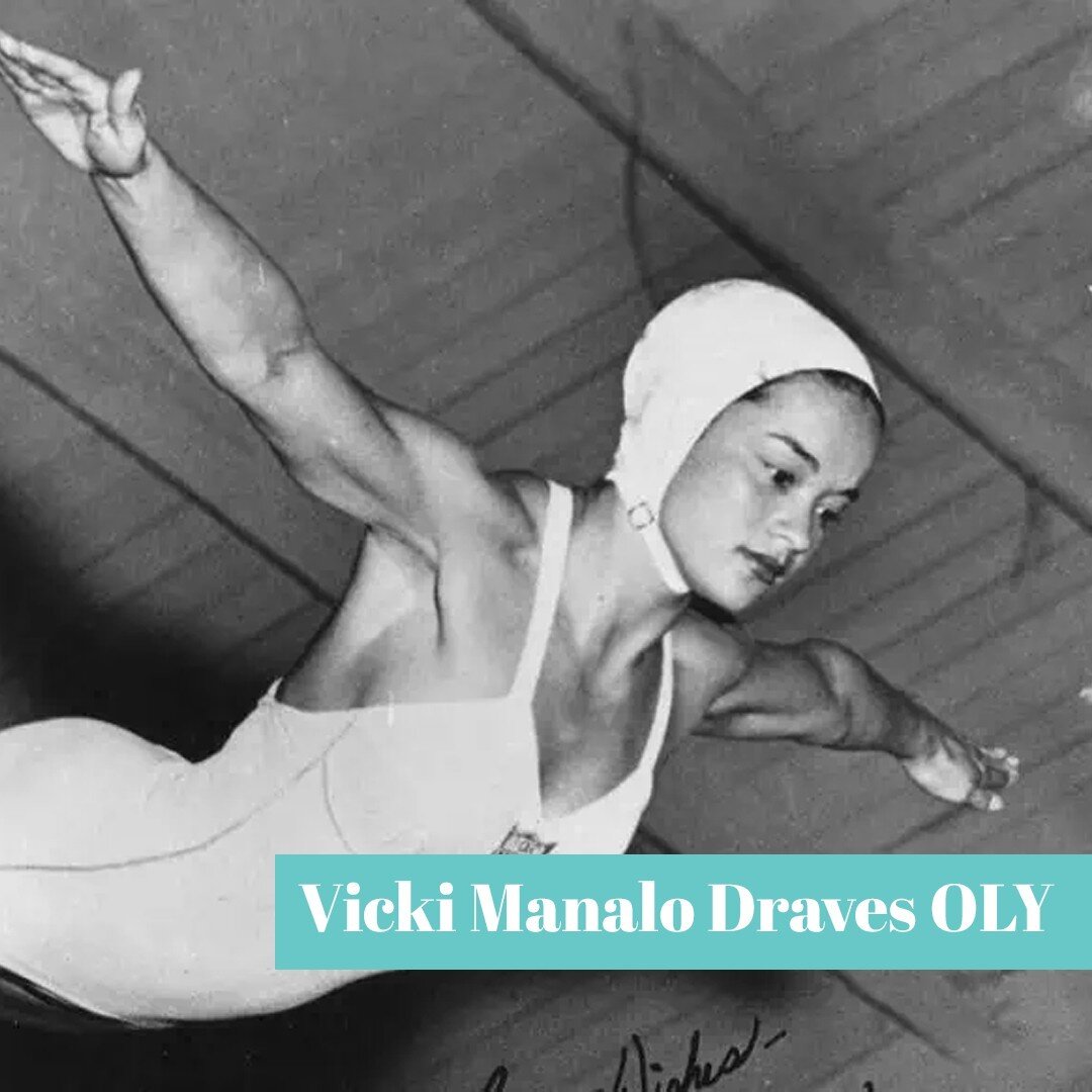 We&rsquo;re continuing our AAPI celebration with groundbreaking diver Vicki Manalo Draves! 

At the 1948 Olympics, she was the first Asian American to win gold, and the first woman to win gold in both the 10-meter platform and 3-meter springboard eve