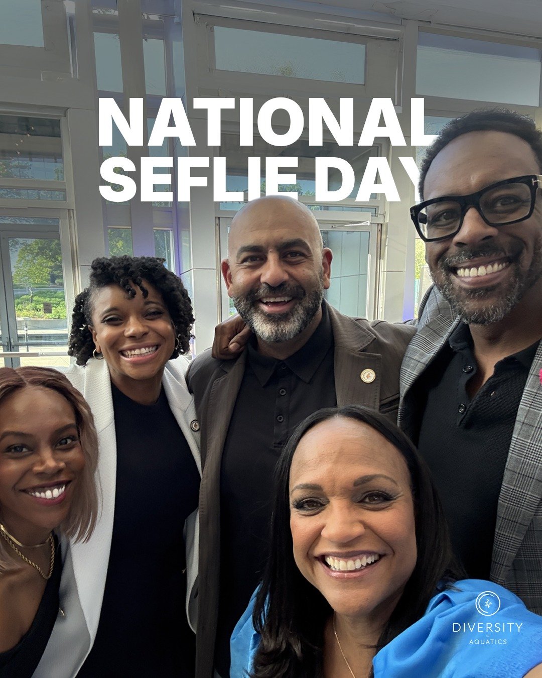 It's National Selfie Day! 

Drop your pics in the comments 👇🏾

Bonus points if you're wearing DIA merch!