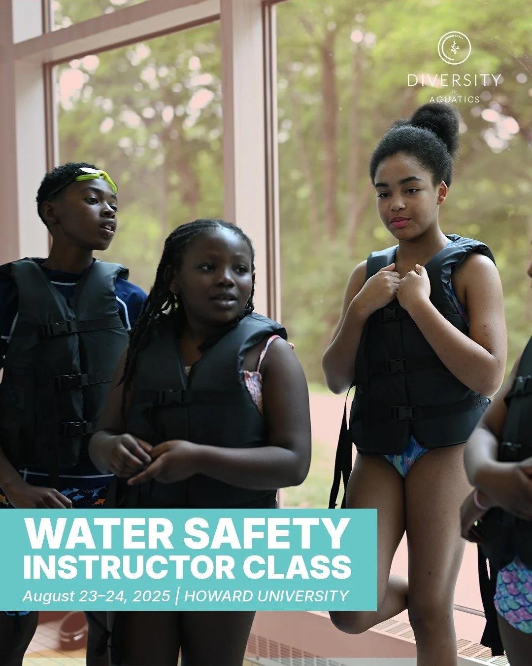 Become a Certified Water Safety Instructor!

We&rsquo;re excited to announce an American Red Cross Water Safety Instructor (WSI) certification course this month at Howard University&rsquo;s Burr Gymnasium!

📅 Dates: August 23&ndash;24, 2025
🕘 Time:
