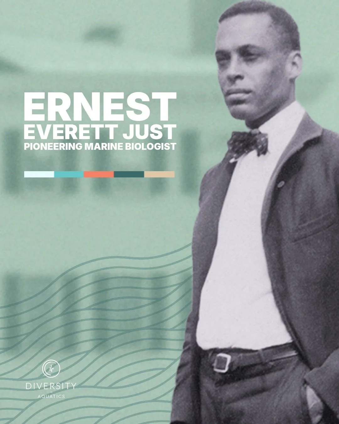 Today, on what would have been his 142nd birthday, we honor Ernest Everett Just&rsquo;s work and lasting impact on the world.

A pioneering marine biologist, educator, and proud Howard University graduate, Just&rsquo;s trailblazing research on cell b