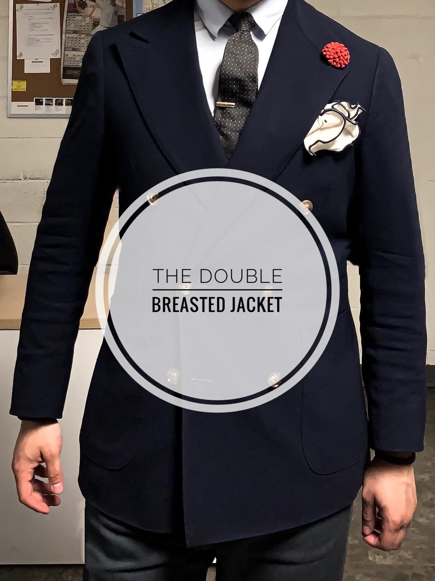 Tips On Wearing The Navy Double Breasted Jacket