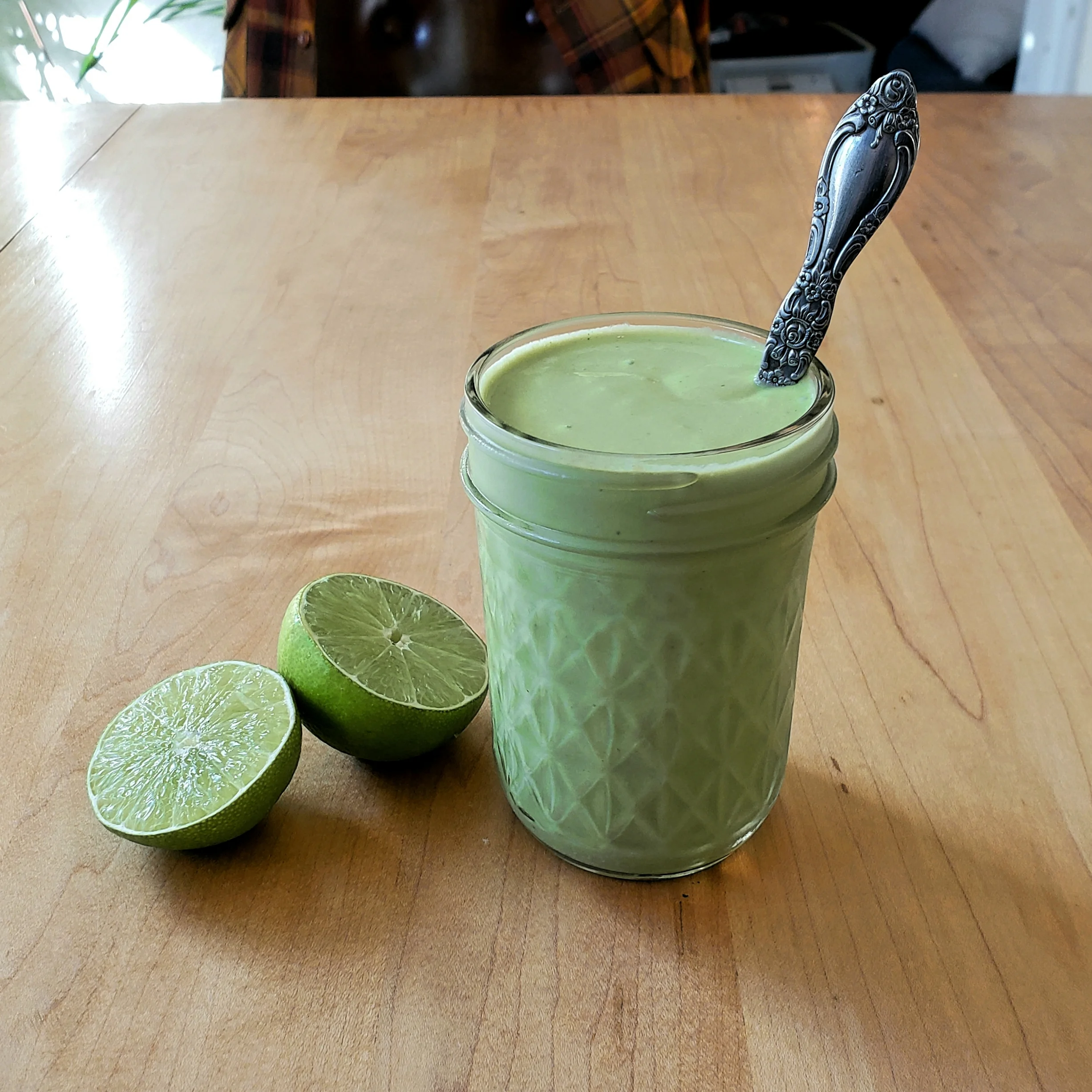 Spicy Cilantro Crema