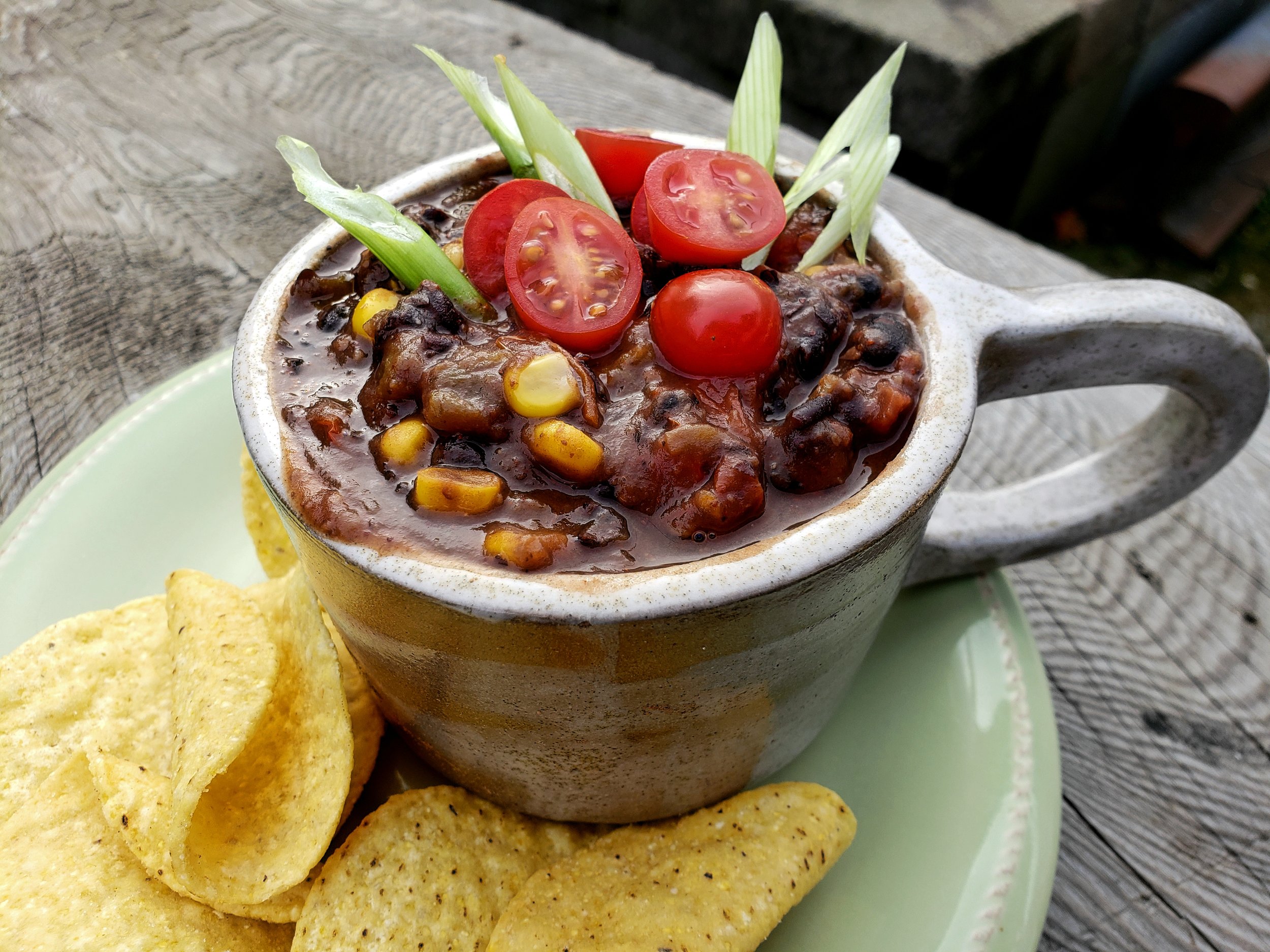 Black Bean, Corn, &amp; Tomato Stew