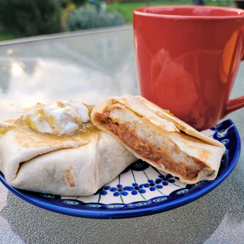 Hashbrown Burrito Wrap