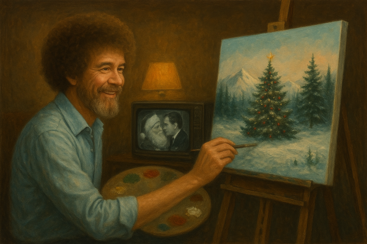 Movie &amp; Paint Night