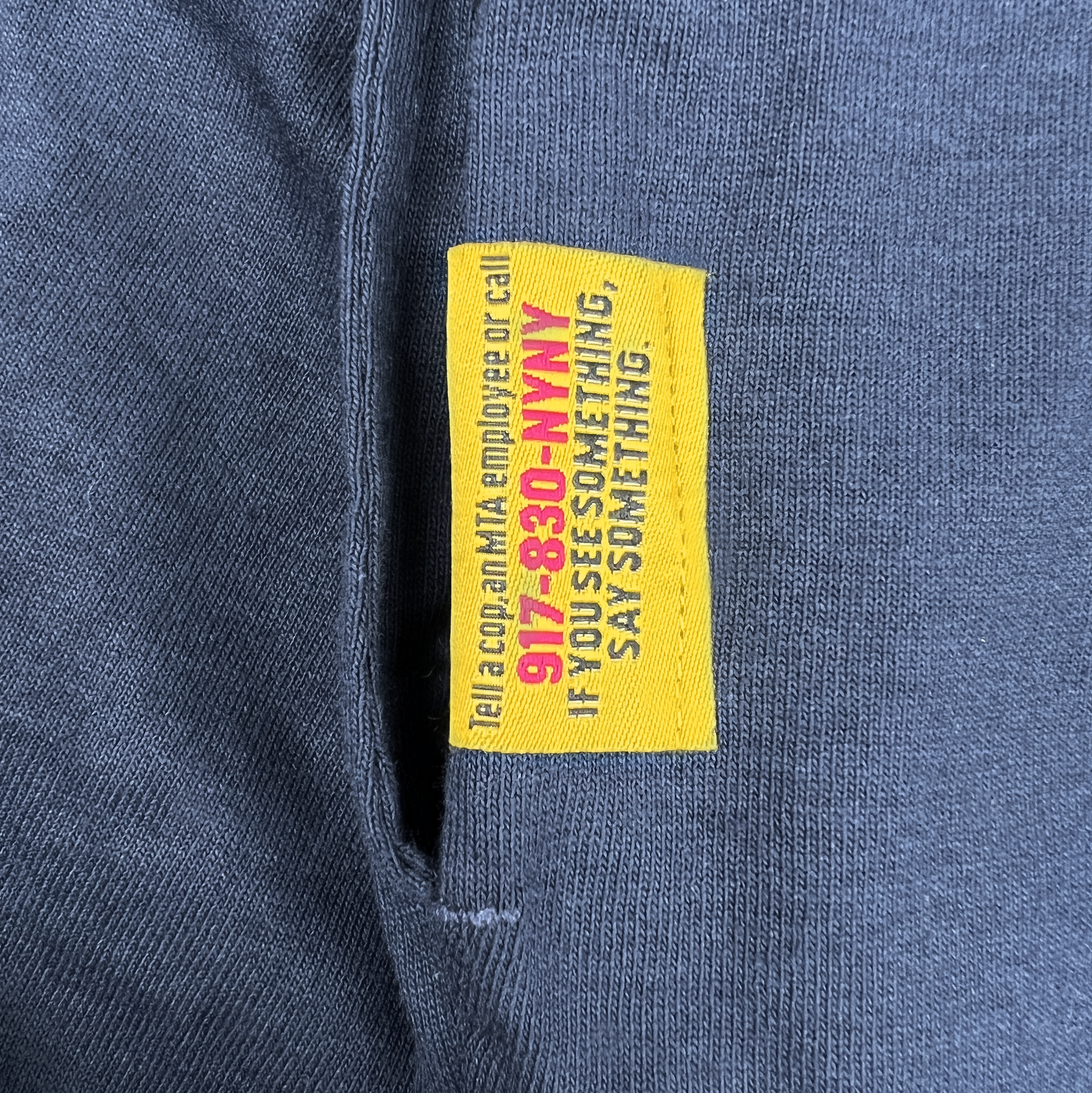 The MTA 'Union-Issued' Russell Athletic Cotton Pocket Gym