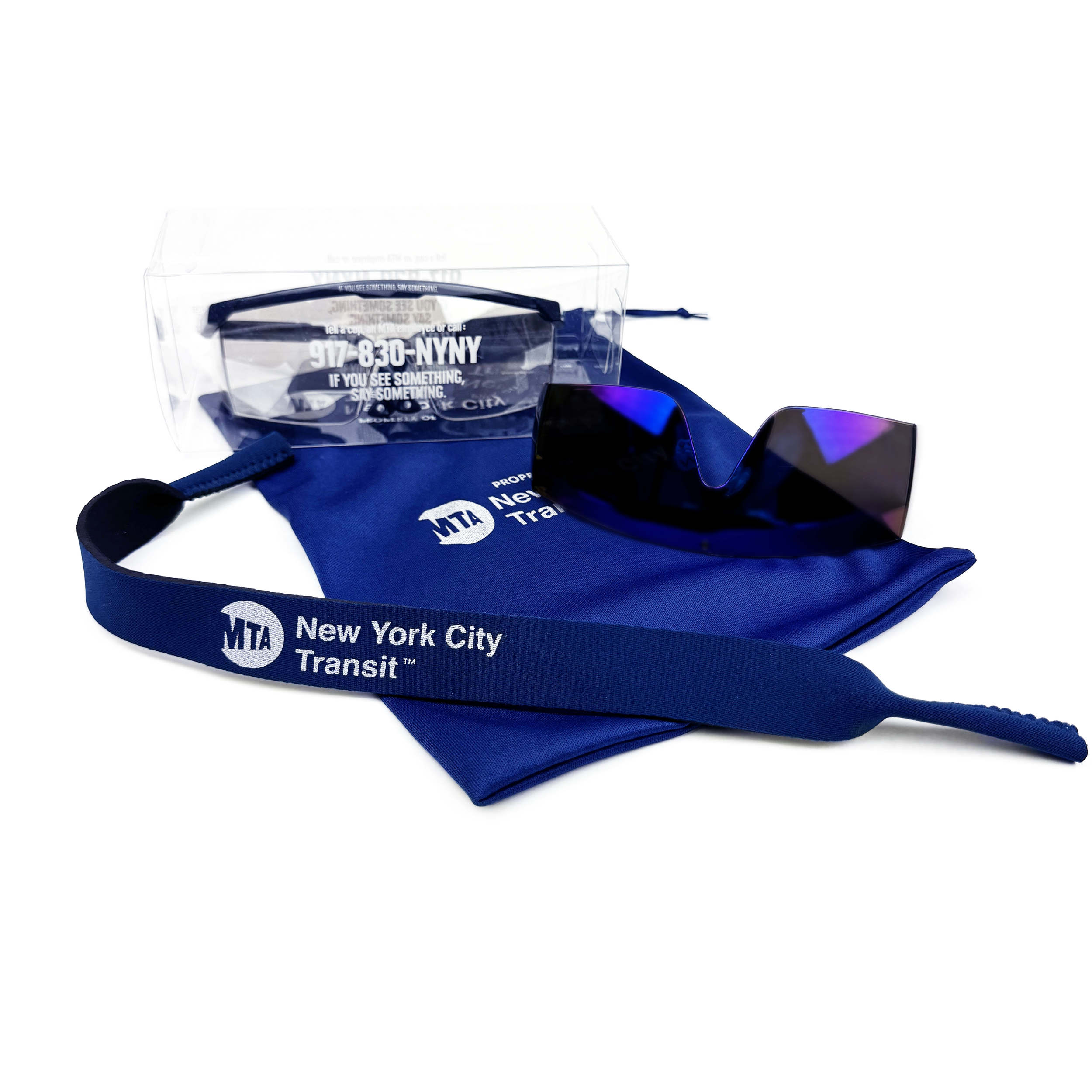 The MTA 'Conductor' Safety Eyewear Set, Navy Blue - Fall
