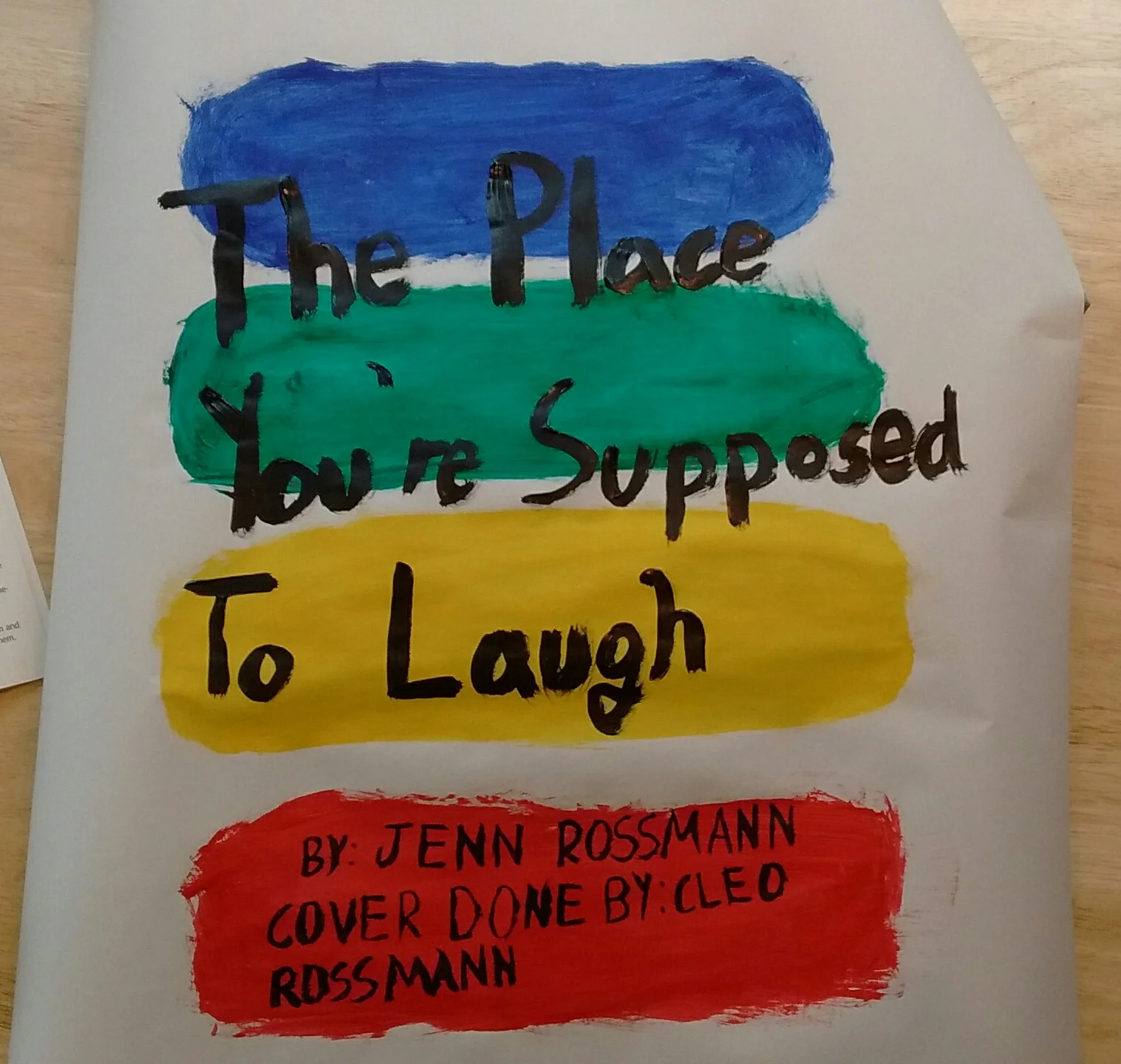 (Not actual cover. Please don't tell my daughter.)