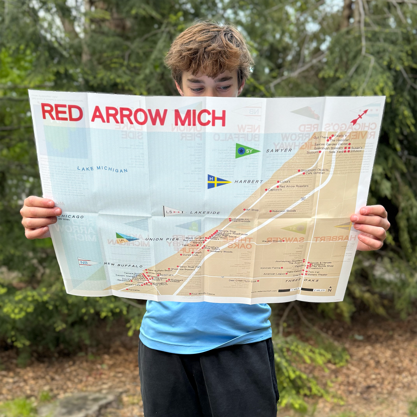 Red Arrow Photo album GusMap.png