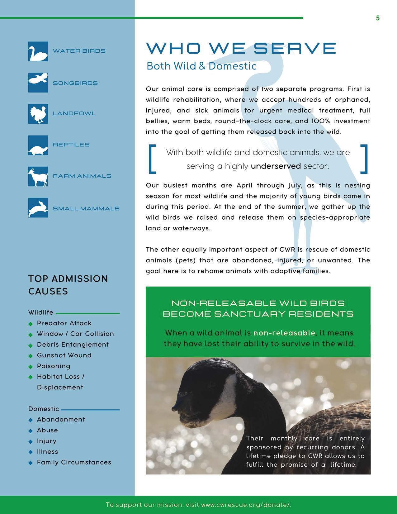 2023 Annual Report — Carolina Waterfowl Rescue & Sanctuary