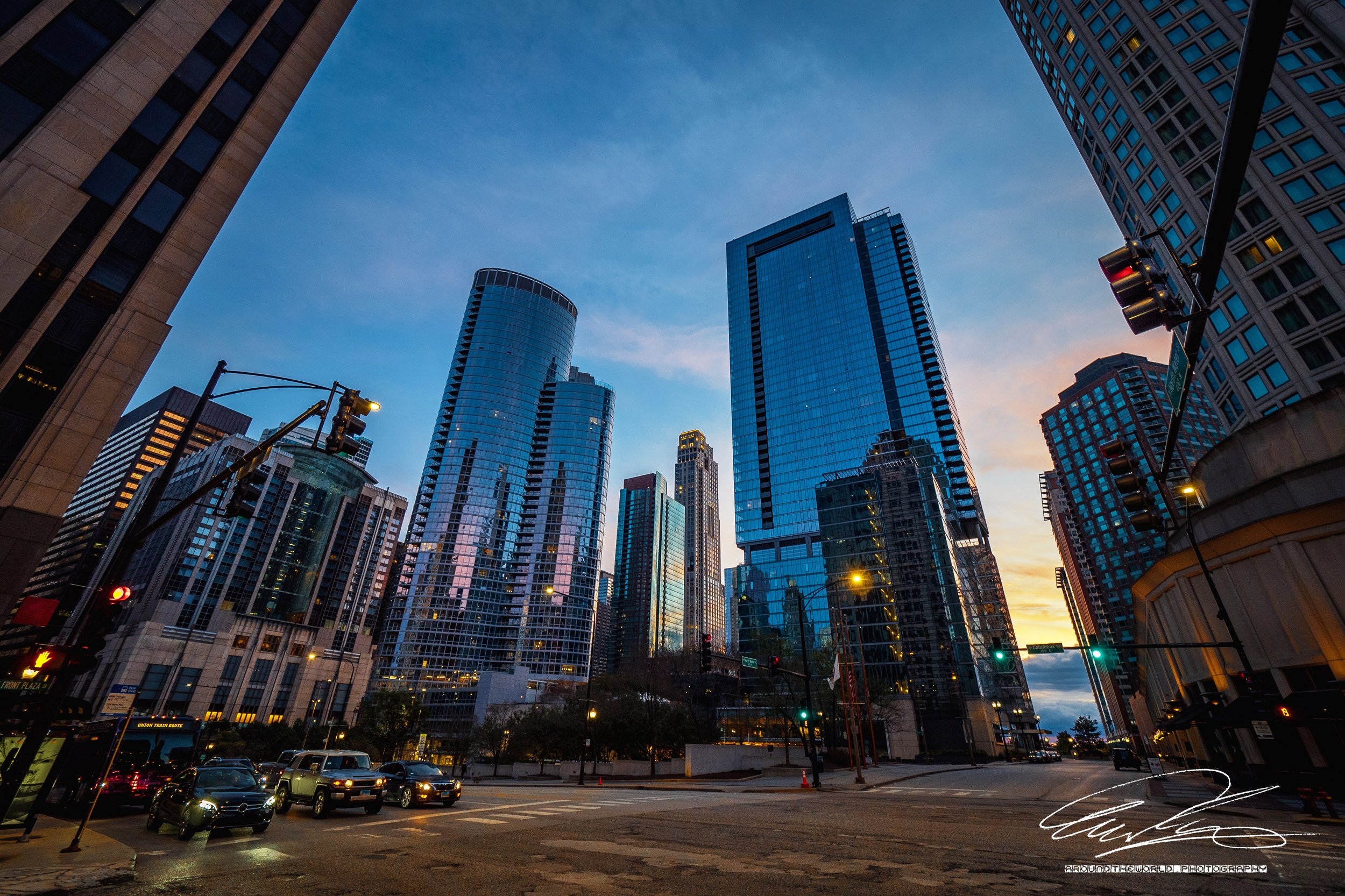 Early Morning Cityscape