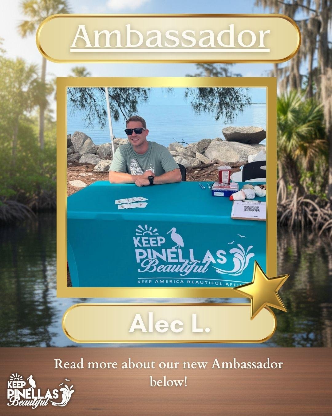 👏 Congratulations, Alec! 👏

1.	How have you grown while volunteering as a KPB Ambassador? 

&quot;Volunteering as a KPB Ambassador has helped me grow in my personal and professional development. It has strengthened my leadership skills, allowing me