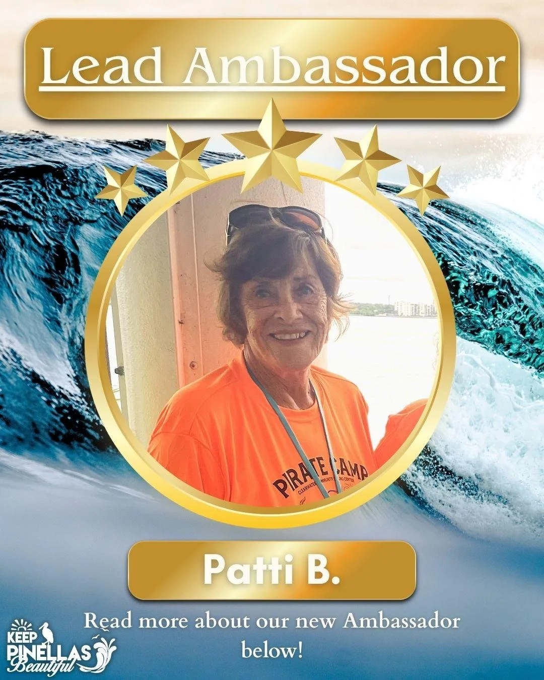 👏 Get to know Patti! 👏

✨With a bachelor's in education from Ohio University and marine biology studies at Florida State, Patti dedicated 39 years to teaching biology, anatomy, and Physiology, and marine biology - 35 of those in Florida. At Country