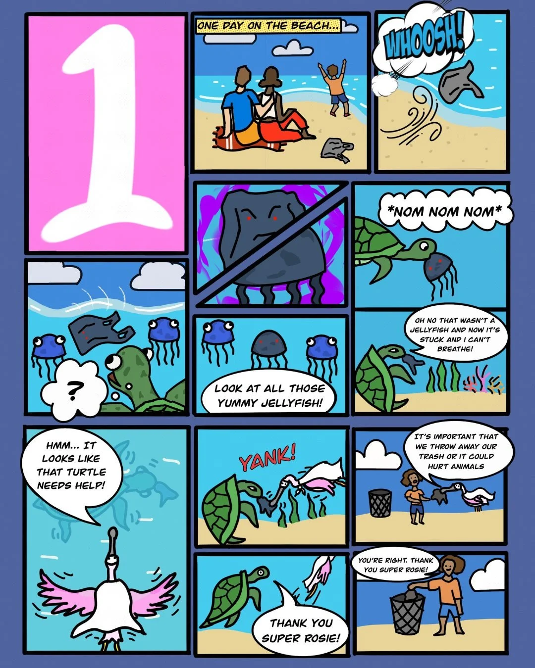 Meet Super Rosie &mdash; saving the seas and serving justice, one floating menace at a time. 🪼 Victor, the Author of the Super Rosie Series, is Vice President of Keep Pinellas Beautiful Youth Advisory Council. Victor has been volunteering with KPB s