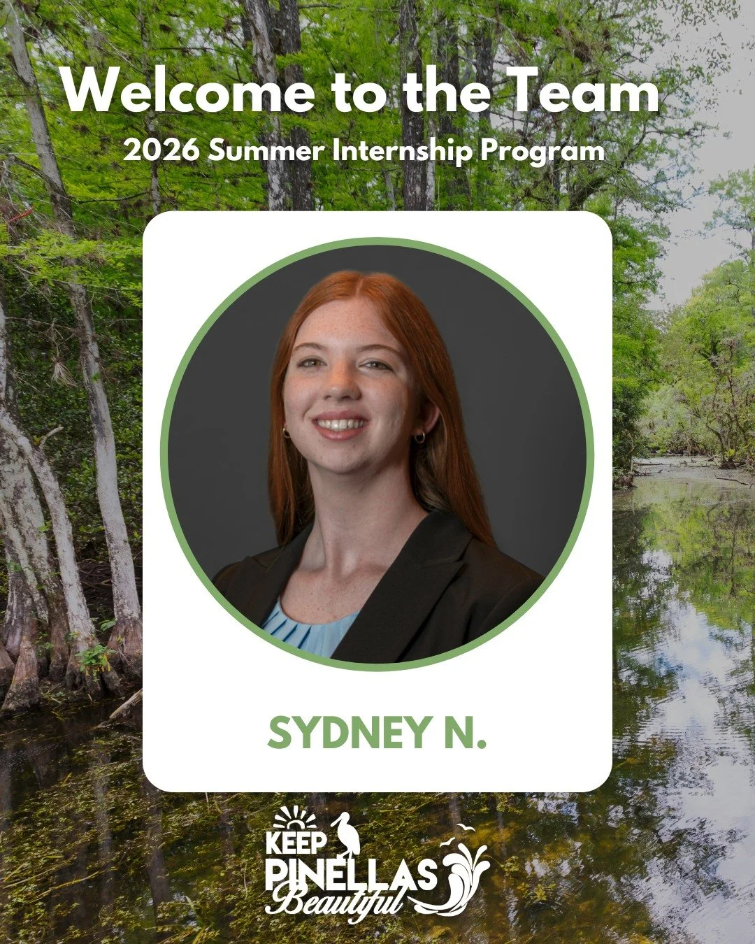 Get to know Sydney for #MeetTheTeamMonday! 👋 🌞 ✨ Sydney is from Wesley Chapel, FL! 👩&zwj;🎓 Sydney graduated from USF with a B.S. in Environmental Science and Policy, with a Minor in Biology. Sydney plans to go back for her master's this fall! 📚 