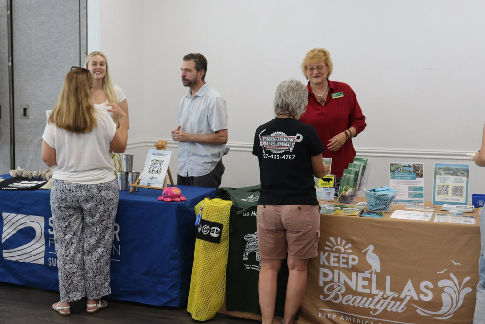 Supporter making a donation