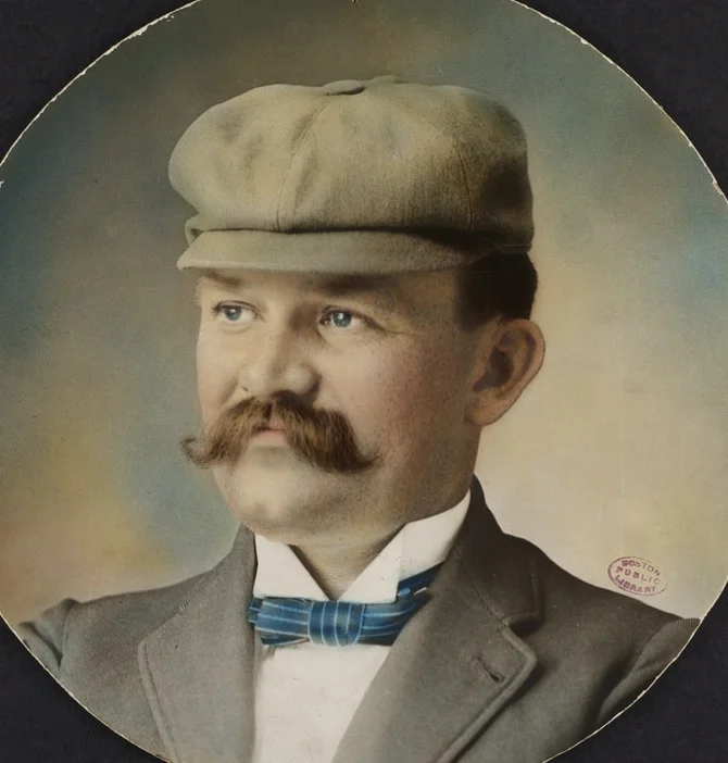 Michael “Nuf Ced” McGreevey formed the first Red Sox fan club, the Royal Rooters, who made the original version of “Tessie” their fight song in 1903.