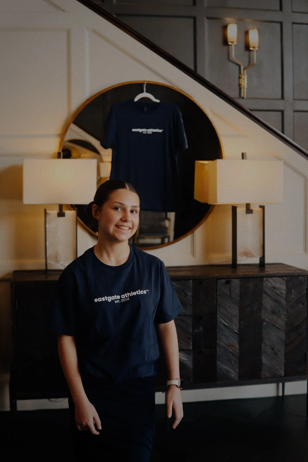 Navy Eastgate Athletics Short Sleeve