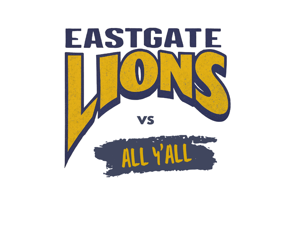 Gray Eastgate Lions vs All Y'all Short Sleeve