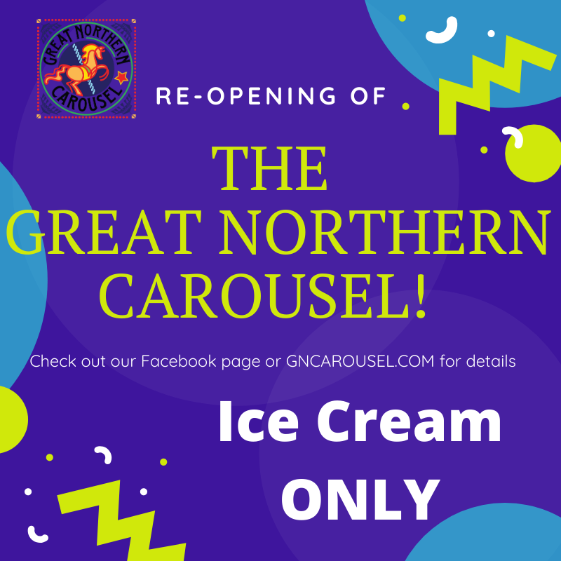 Re-opening of the Great Northern Carousel