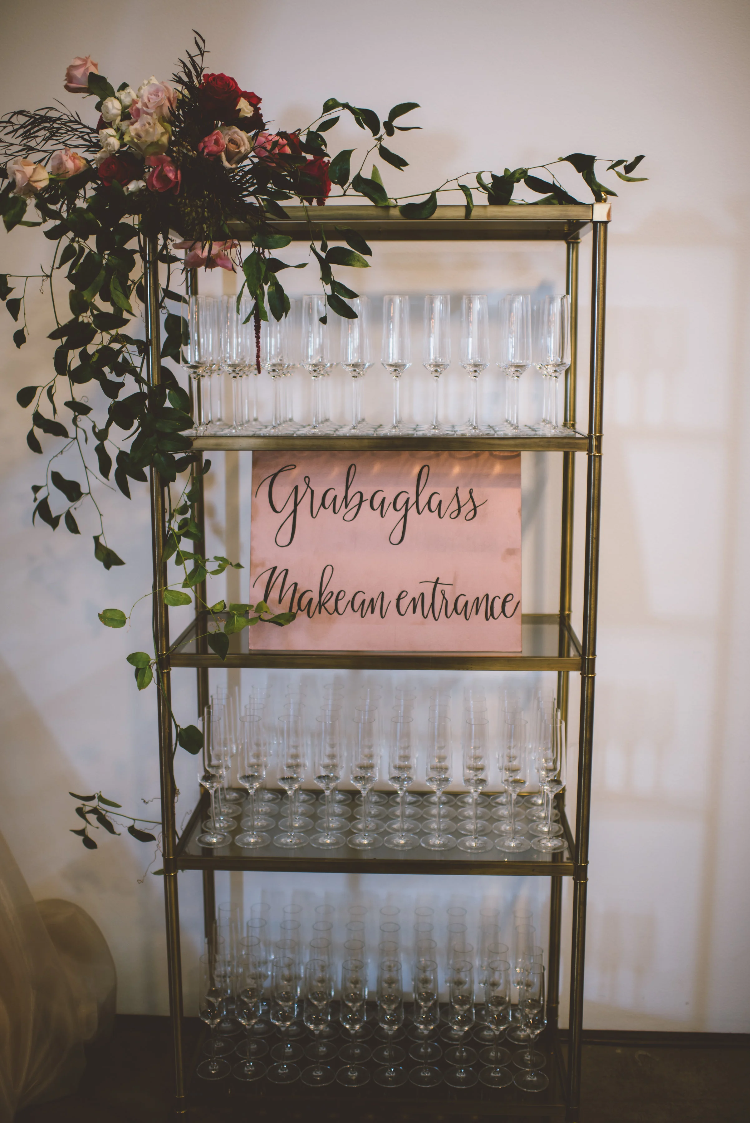 Canvas bar sign
