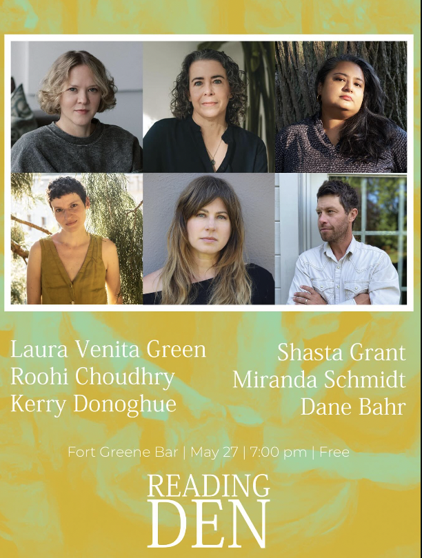 poster for Reading Den event