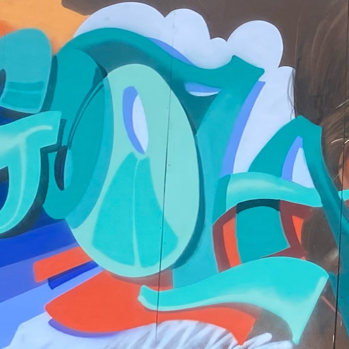 Giuseppe&rsquo;s piece of our mural of Mahlia @the_papa_giuseppe
